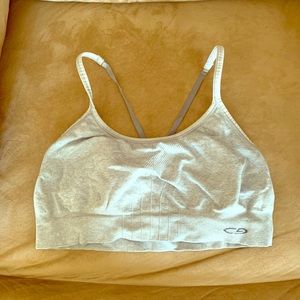 Gray champion sports bra